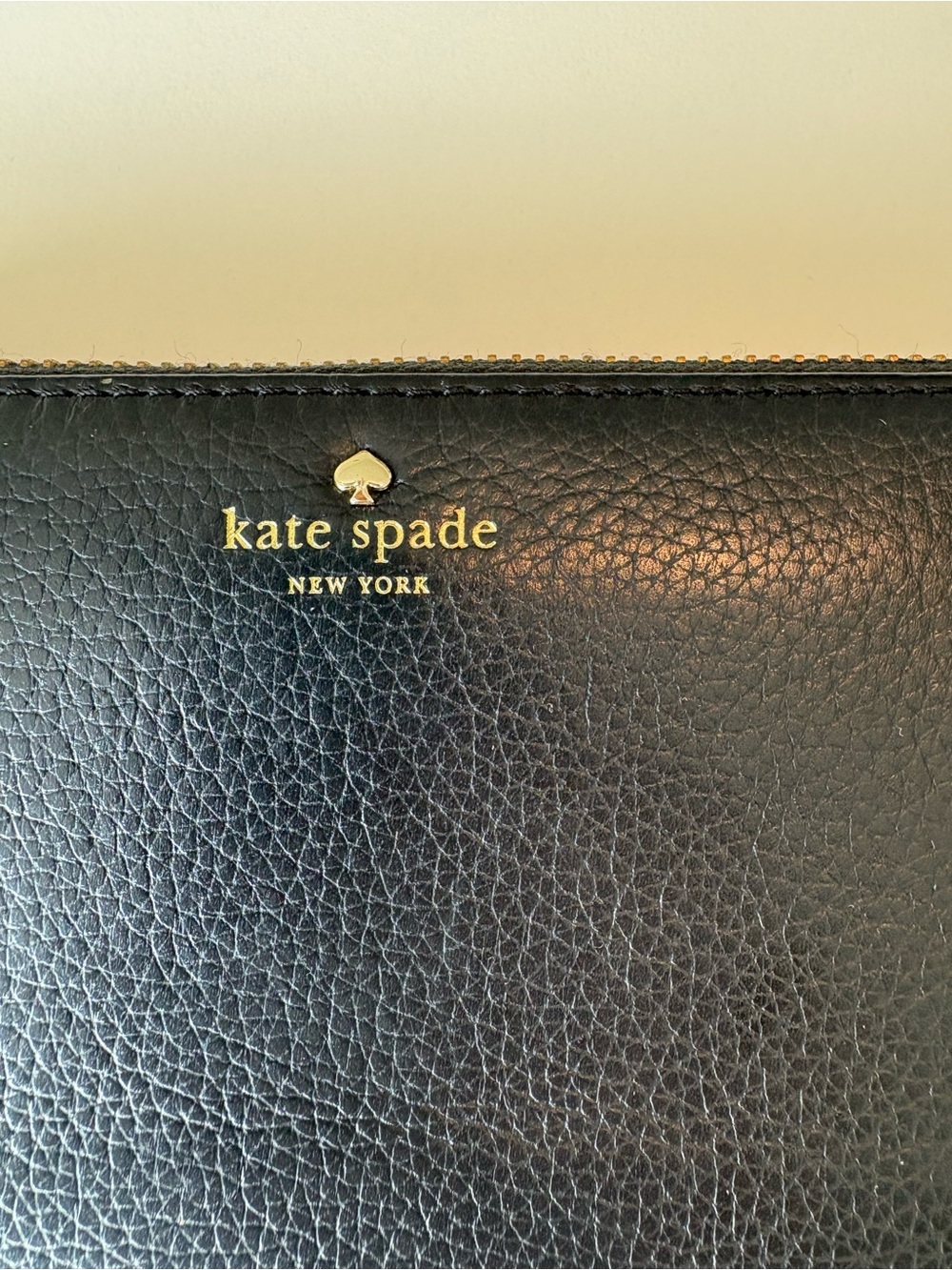Kate spade Black leather Wallet full zip - Picture 2 of 12